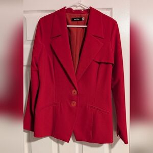 Ladies Kaida red blazer